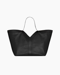Y Design Large Leather Carryall Tote Bag